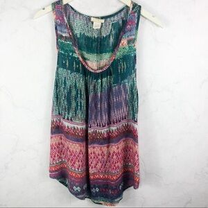 [Passport] Racerback Printed Tank